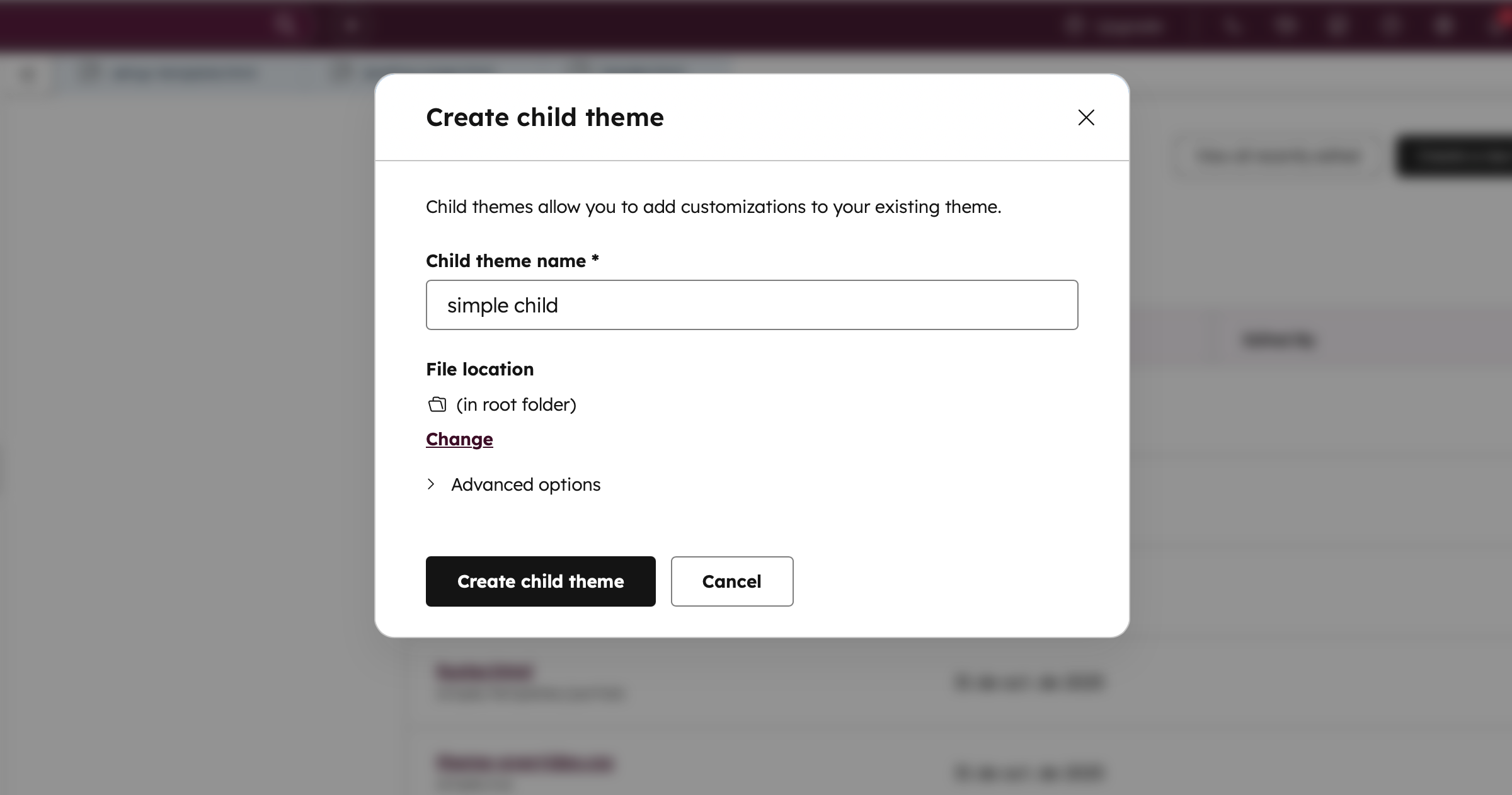 Create a Child Theme in HubSpot CMS: Step-by-Step Guide