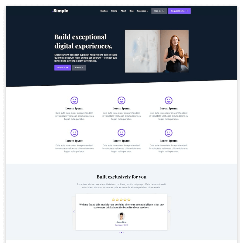 Simple Theme